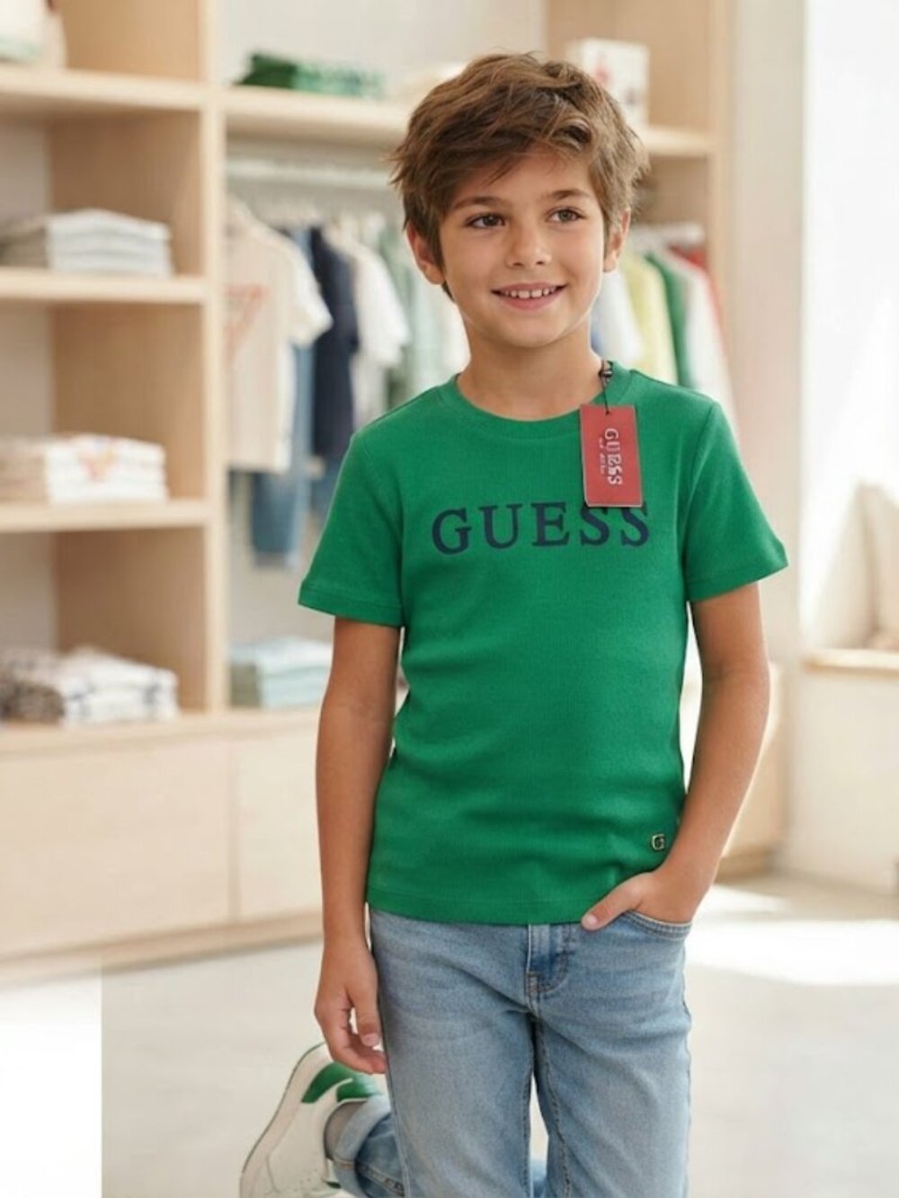 GUESS Kids Green T-Shirt